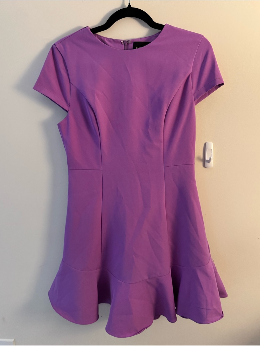 RARE DO+BE Purple Fit & Flare Dress